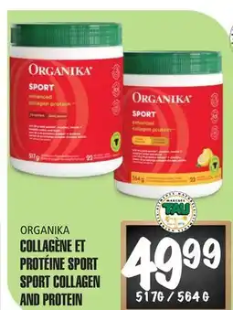 Marches Tau Collagène Et Protéine Sport Organika offer