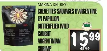 Marches Tau Marina Del Rey Butterflied Wild Caught Argentinian Shrimp offer