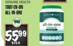 Marches Tau Tout-en-un Genuine Health offer