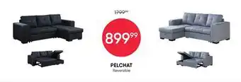 Meubles RD Pelchat - Reversible Convertible Sofa with Storage offer