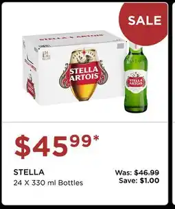 The Beer Store STELLA offer