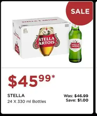 The Beer Store STELLA offer