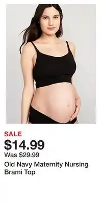 Old Navy Old Navy Maternity Nursing Brami Top offer