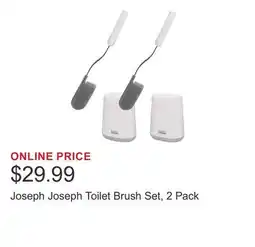 Costco Joseph Joseph Toilet Brush Set, 2 Pack offer