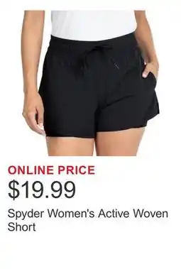 Costco Spyder Women's Active Woven Short offer