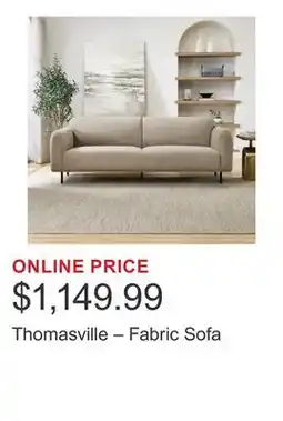 Costco Thomasville – Fabric Sofa offer