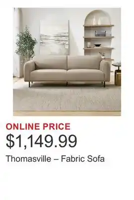 Costco Thomasville – Fabric Sofa offer