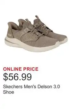 Costco Skechers Men's Delson 3.0 Shoe offer