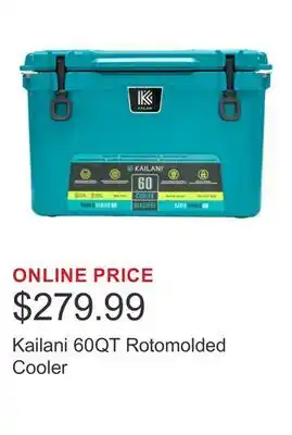 Costco Kailani 60QT Rotomolded Cooler offer