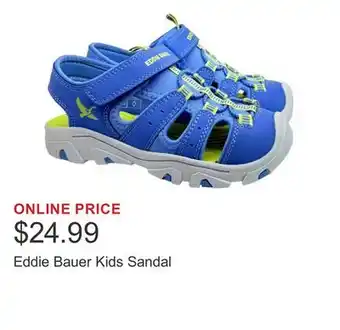 Costco Eddie Bauer Kids Sandal offer