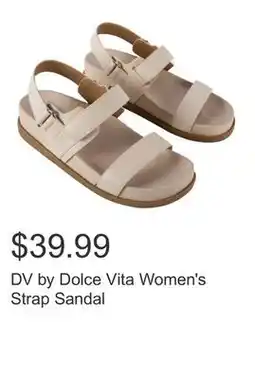 Costco DV by Dolce Vita Women's Strap Sandal offer