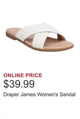 Costco Draper James Women's Sandal offer