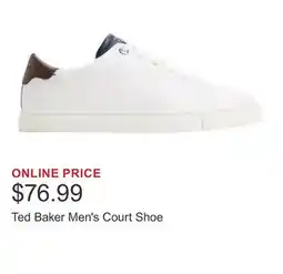 Costco Ted Baker Men's Court Shoe offer