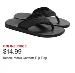 Costco Bench. Men's Comfort Flip Flop offer