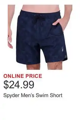 Costco Spyder Men's Swim Short offer