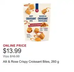 Costco Alli & Rose Crispy Croissant Bites, 260 g offer