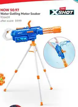 Toys R us Zuru Water Gatling Motor Soaker offer