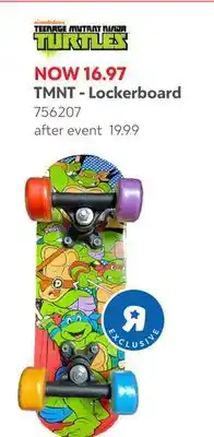Toys R us TMNT - Lockerboard offer