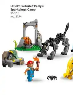 Toys R us LEGO Fortnite Peely & Sparkplug's Camp offer