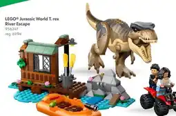 Toys R us LEGO Jurassic World T. rex River Escape offer
