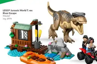 Toys R us LEGO Jurassic World T. rex River Escape offer
