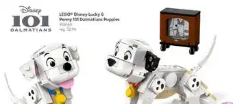 Toys R us LEGO Disney Lucky & Penny 101 Dalmatians Puppies offer