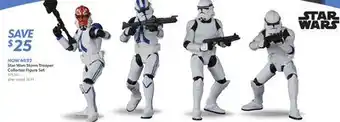 Toys R us Star Wars Storm Trooper Collector Figure Set offer