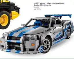Toys R us LEGO Technic 2 Fast 2 Furious Nissan Skyline GT-R (R34) Car offer