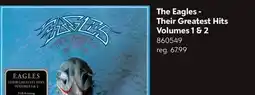Toys R us Elektra The Eagles - Their Greatest Hits Volumes 1 & 2 offer