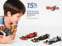 Toys R us Maisto F1 1:24 R/C Assortment offer