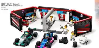 Toys R us LEGO City F1 Garage & Mercedes-AMG & Alpine Cars Toy - Model Race Car Building Toy Playset - 60444 offer