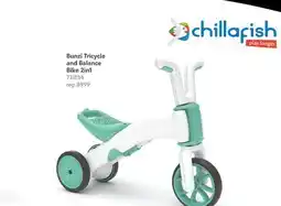Toys R us Chillafish Bunzi Tricycle and Balance Bike 2in1 offer