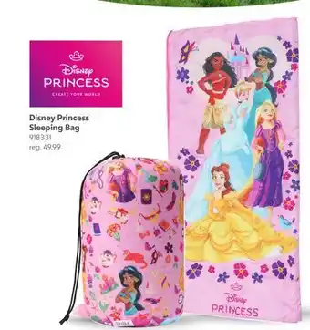 Toys R us Disney Princess Sleeping Bag offer