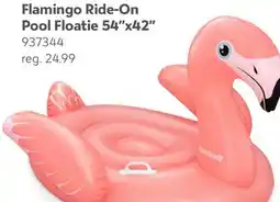 Toys R us Flamingo Ride-On Pool Floatie 54x42 offer