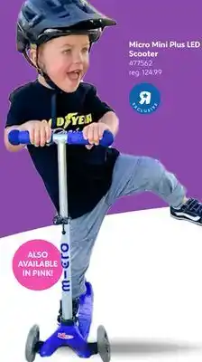 Toys R us Micro Scooters Micro Mini Plus LED Scooter offer