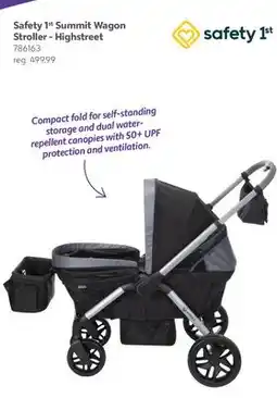 Toys R us Safety 1st Summit Wagon Stroller - Highstreet offer