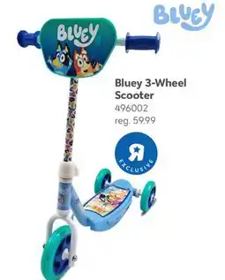 Toys R us Bluey 3-Wheel Scooter offer