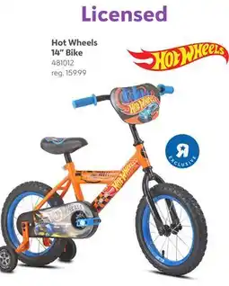 Toys R us Hot Wheels 14 Bike offer