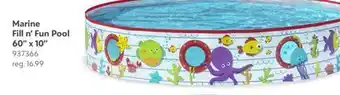 Toys R us Marine Fill n' Fun Pool 60 x 10 offer