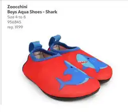 Toys R us Zoocchini Boys Aqua Shoes - Shark offer