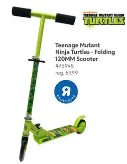 Toys R us Teenage Mutant Ninja Turtles - Folding 120MM Scooter offer