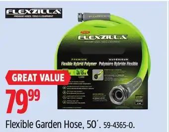 Canadian Tire Flexzilla Flexible Garden Hose, 50´ offer