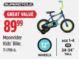 Canadian Tire Supercycle Moonrider Kids' Bike offer