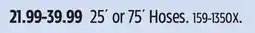 Canadian Tire Garden Club Everyday 25´ or 75´ Hoses offer
