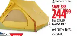 Canadian Tire Woods A-Frame Tent offer