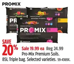 Canadian Tire Pro-Mix Premium Soils offer