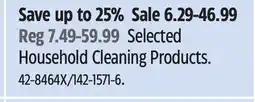 Canadian Tire Selected Household Cleaning Products offer