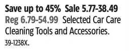Canadian Tire Simoniz Selected Car Care Cleaning Tools and Accessories offer