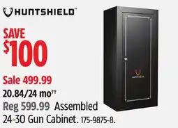 Canadian Tire Huntshield Assembled 24-30 Gun Cabinet offer