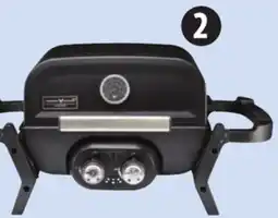Canadian Tire 2-Burner Portable BBQ 13,000 BTUs Cover included offer